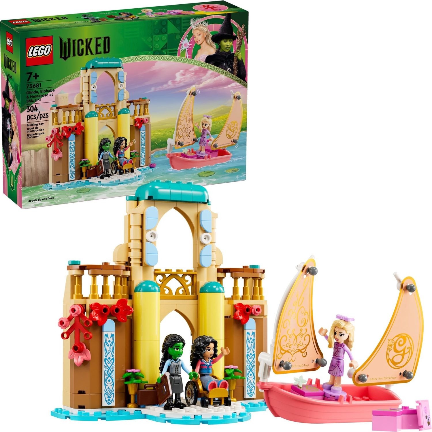 Lego Wicked 75681 - Glinda, Elphaba &amp; Nessarose at Shiz University