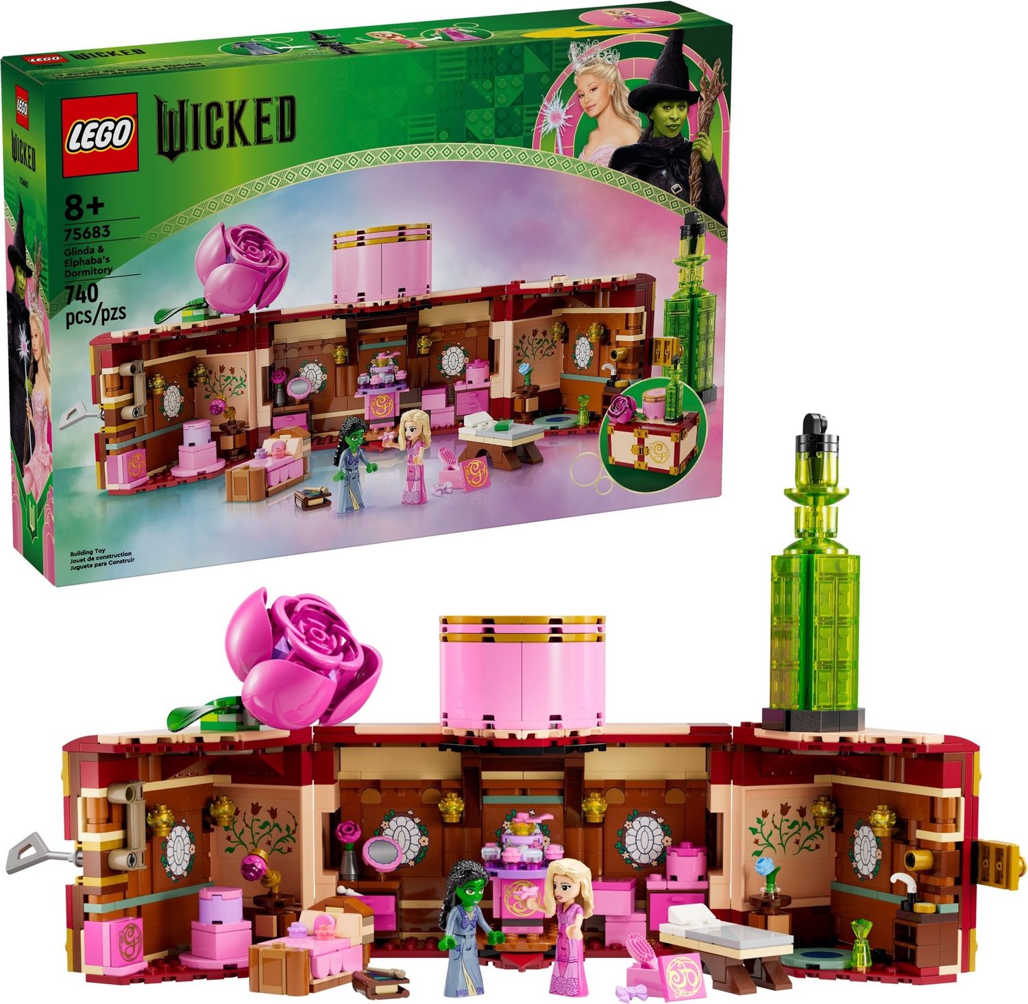 Lego Wicked 75683 - Glinda &amp; Elphaba&#39;s Dormitory