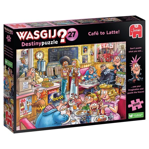 Wasgij 1000 Piece Puzzle - Café to Latte