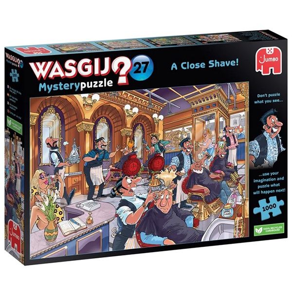 Wasgij 1000 Piece Puzzle - A Close Shave