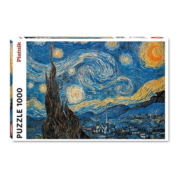 Piatnik 1000 Piece Puzzle - Starry Night, Van Gogh