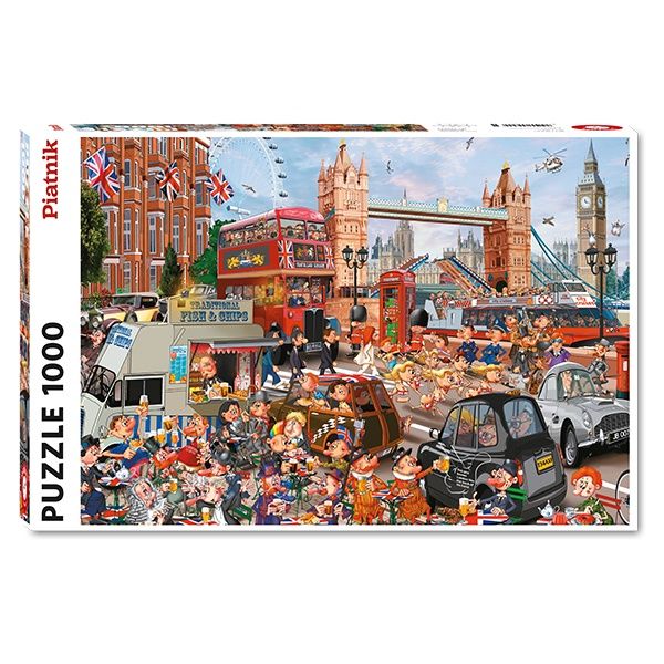 Piatnik 1000 Piece Puzzle - Ruyer, London