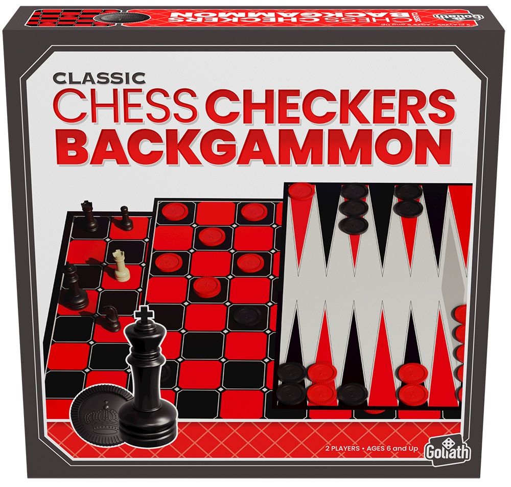 Goliath - Classic Chess/Checkers/Backgammon