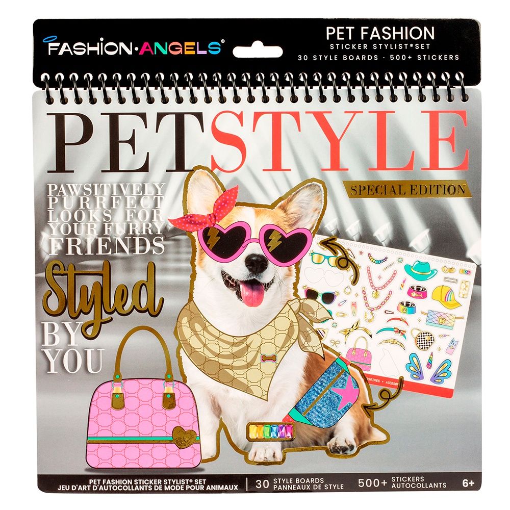 Fashion Angels - Pet Fashion Sticker Stylist Set