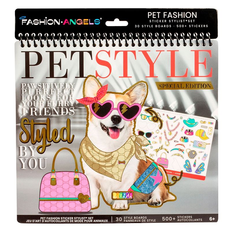 Fashion Angels - Pet Fashion Sticker Stylist Set