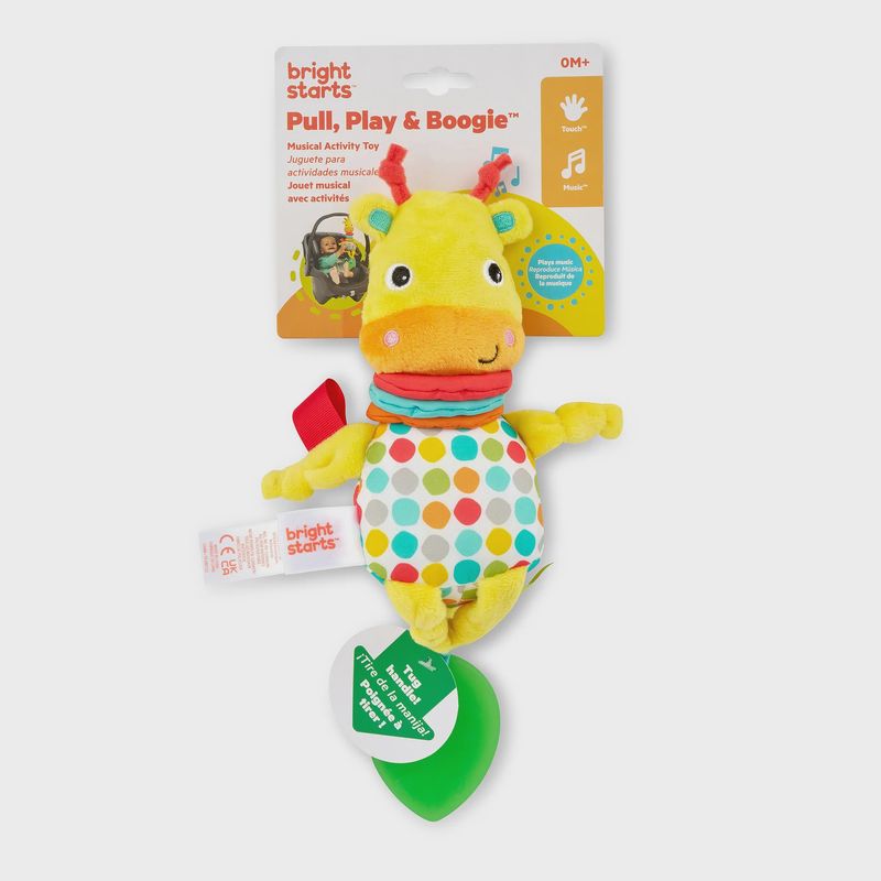 Bright Starts - Pull Play Boogie Musical Activity Toy Giraffe