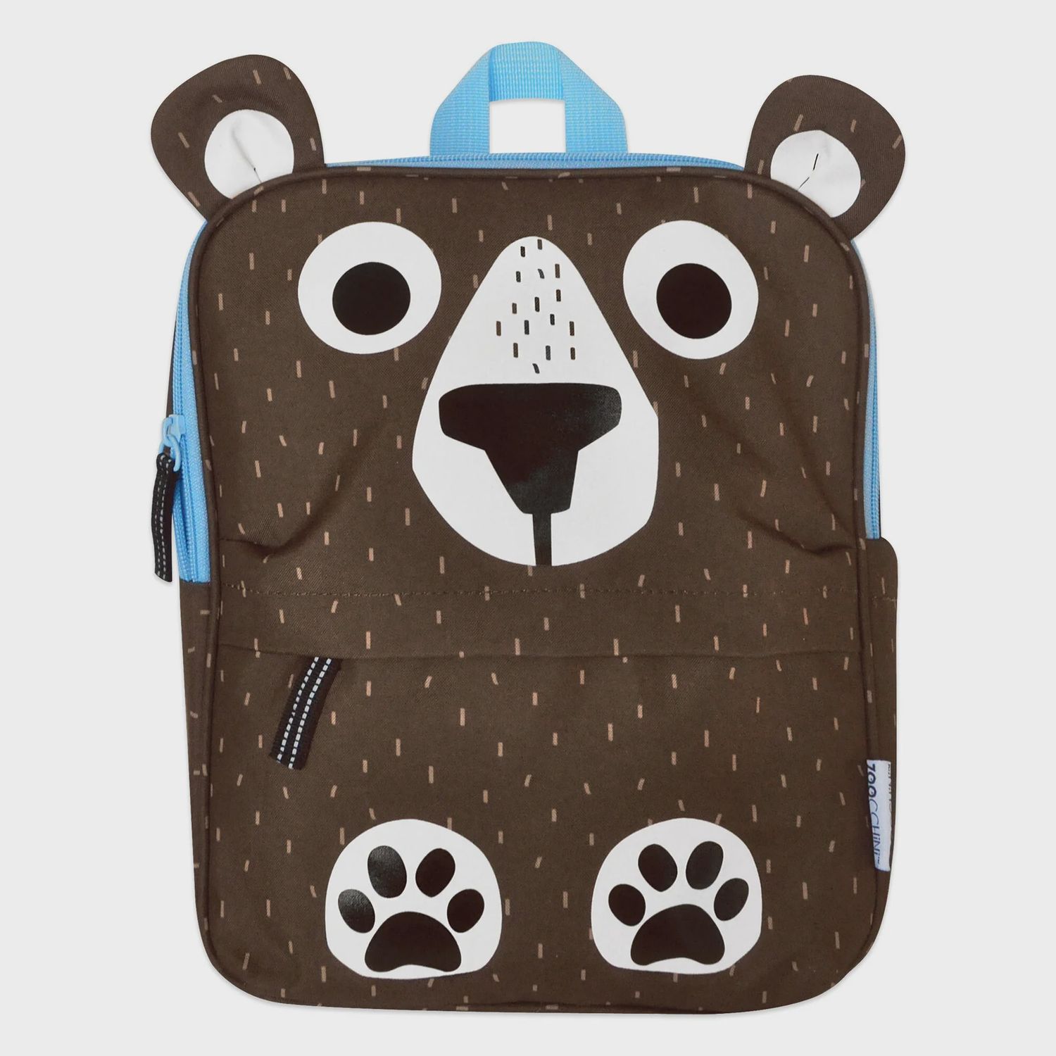 Zoocchini - Kids Everyday Square Backpack Bear