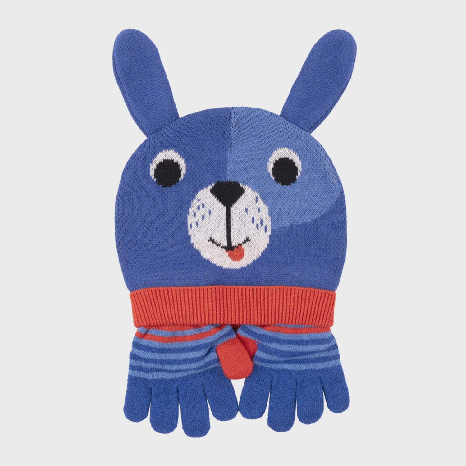 Zoocchini - Kids Winter Hat &amp; Gloves Set Dog