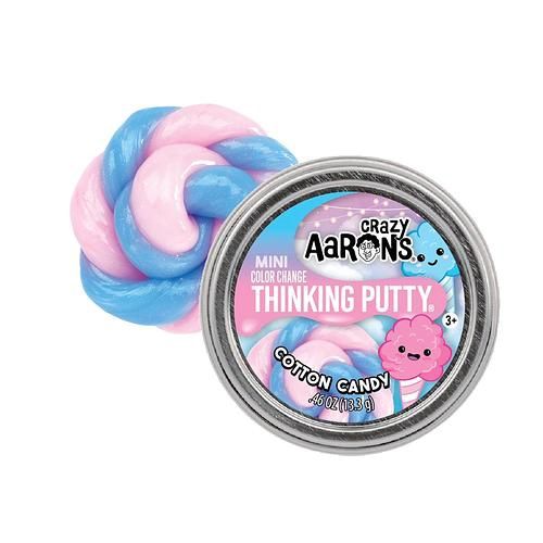 Crazy Aaron&#39;s Thinking Putty - Mini Cotton Candy
