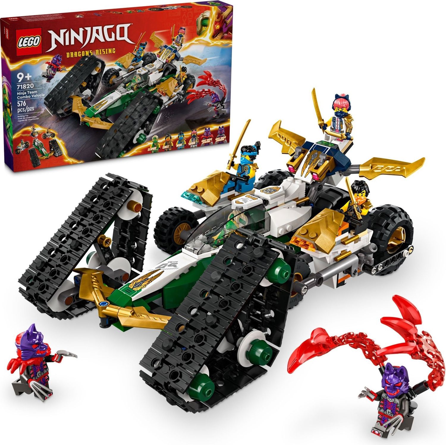 Lego Ninjago 71820 - Ninja Team Combo Vehicle