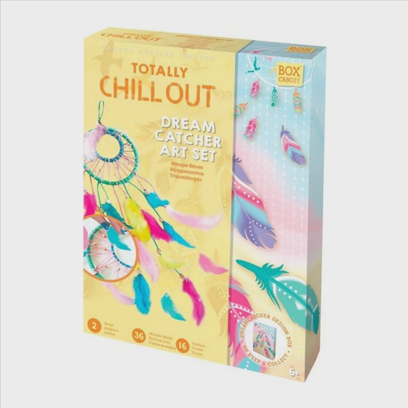 BOX CANDIY - Totally Chill Out Dream Catcher Art Set
