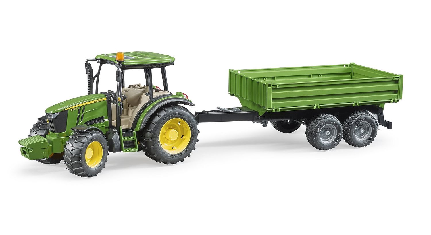 Bruder - John Deere 5115M Tractor with Trailer