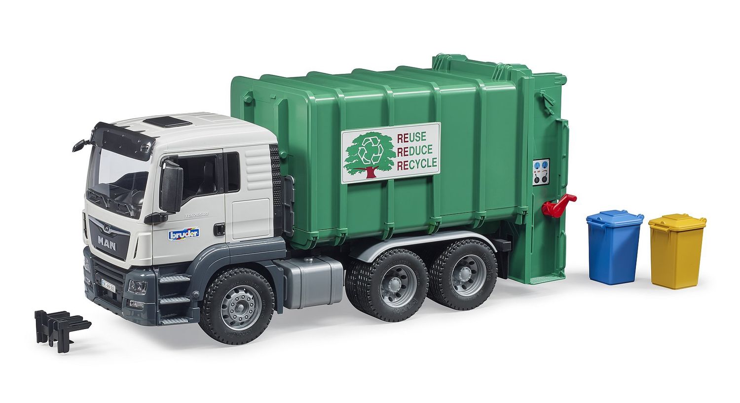 Bruder - MAN TGS Rear Loading Garbage Truck
