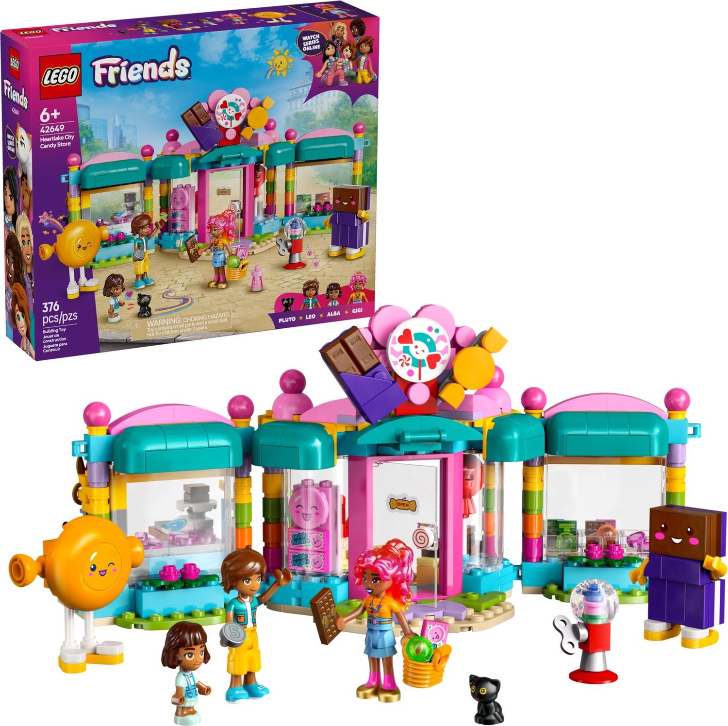 Lego Friends 42649 - Heartlake City Candy Store