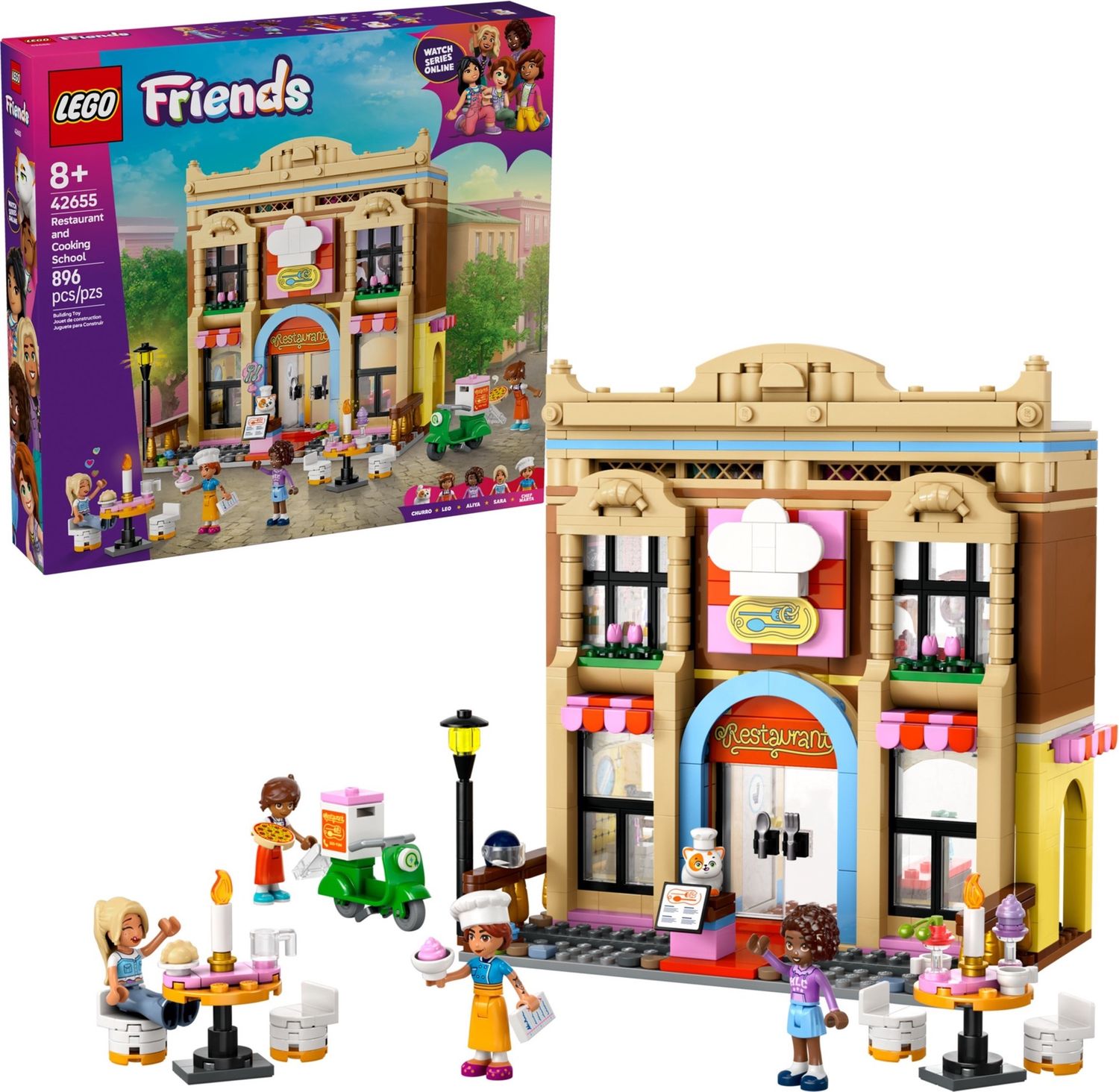 Lego Friends 42655 - Restaurant and Cooking School