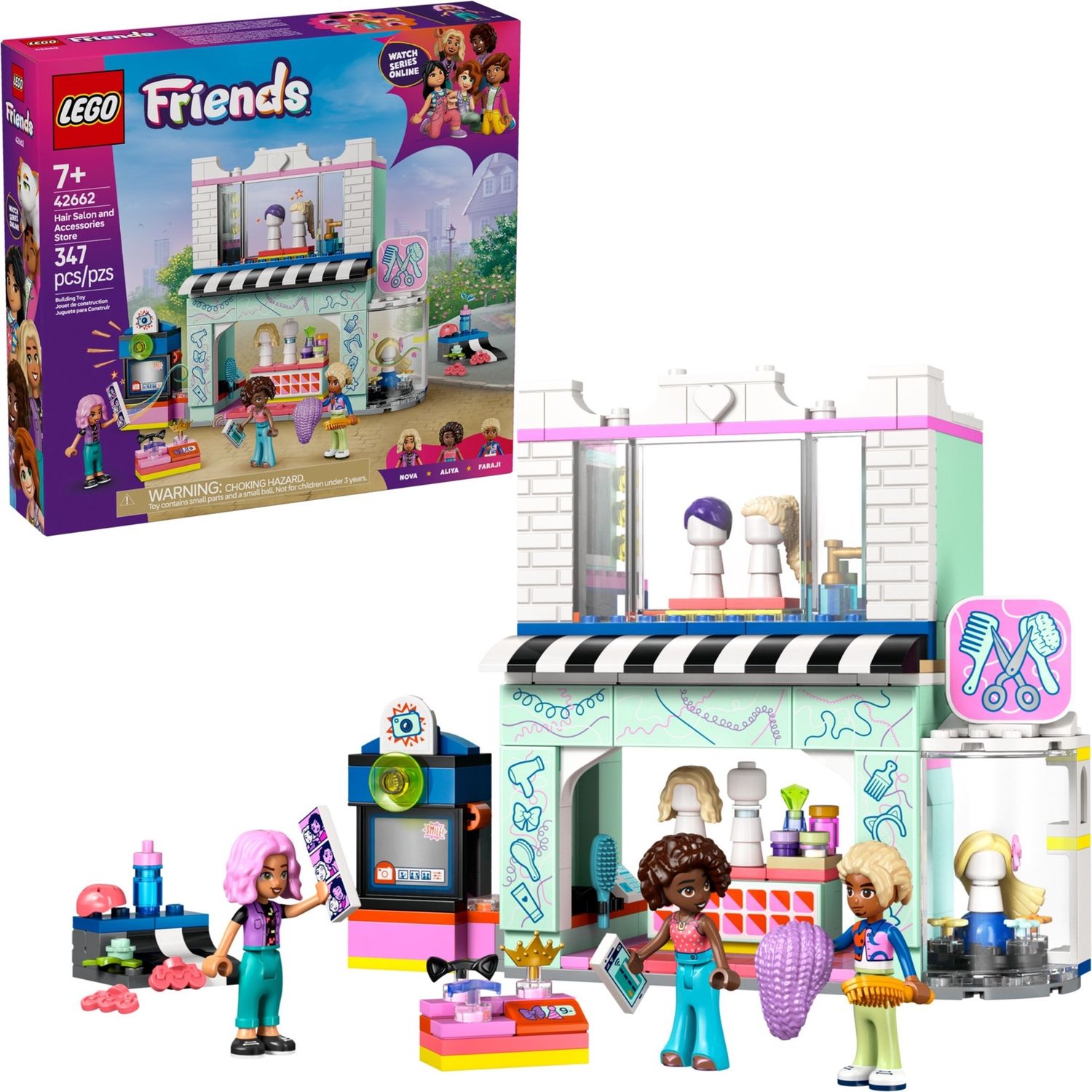 Lego Friends 42662 - Hair Salon and Accessories Shop