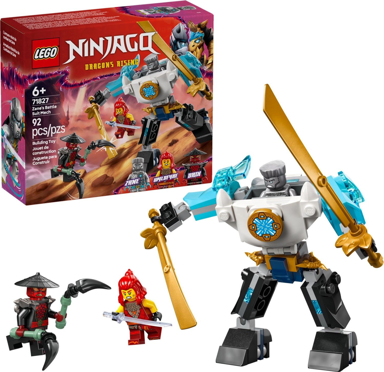 Lego Ninjago 71827 - Zane&#39;s Battle Suit Mech