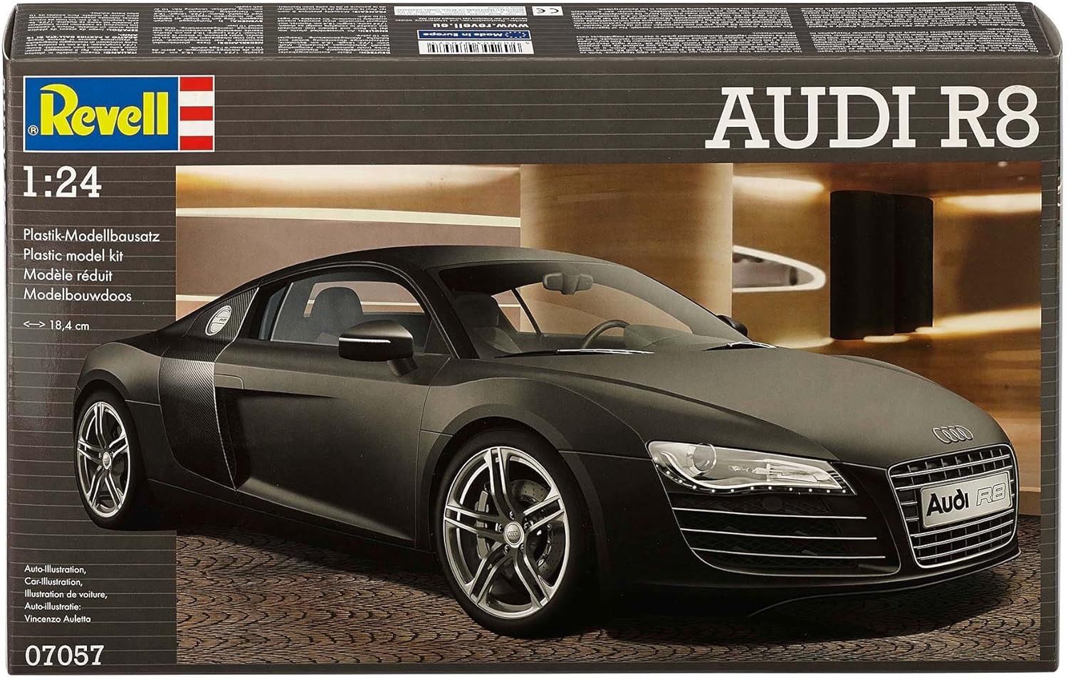 1/24 Scale Model - Audi R8 Black