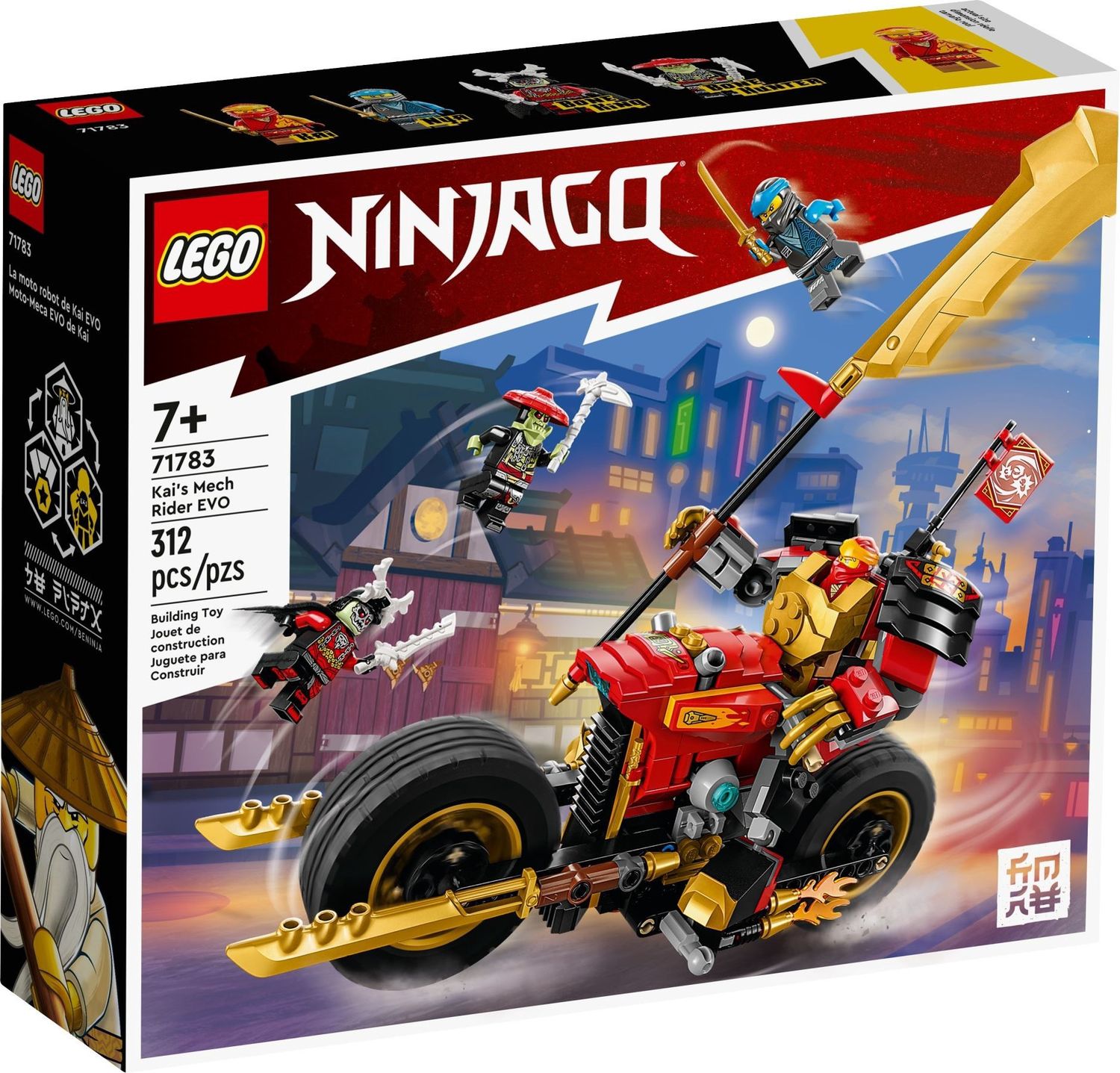 Lego Ninjago 71783 - Kai&#39;s Mech Raider EVO