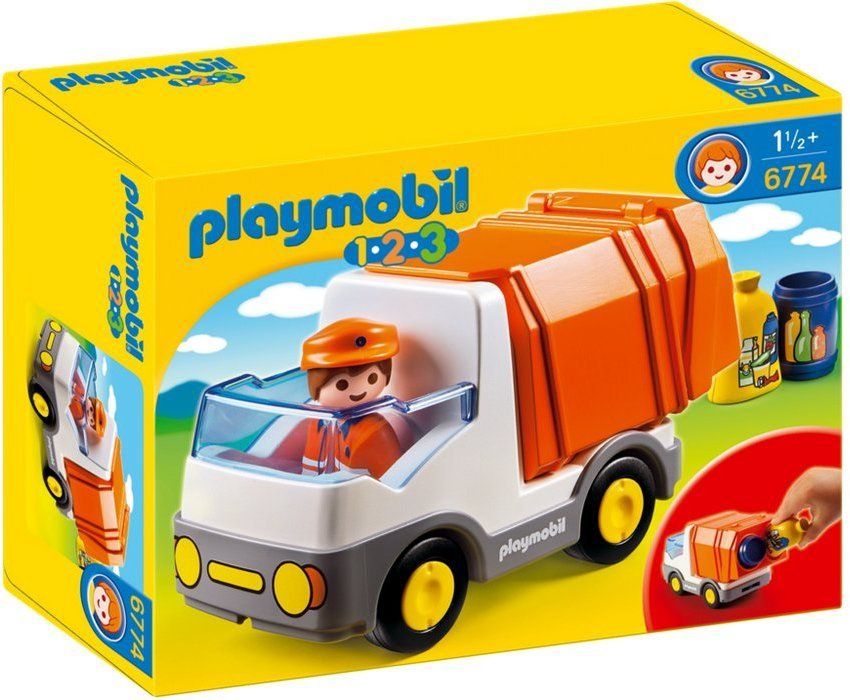 Playmobil 1•2•3 6774 - Recycling Truck