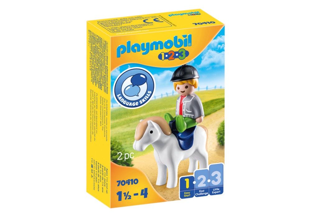 Playmobil 1•2•3 70410 - Boy with Pony
