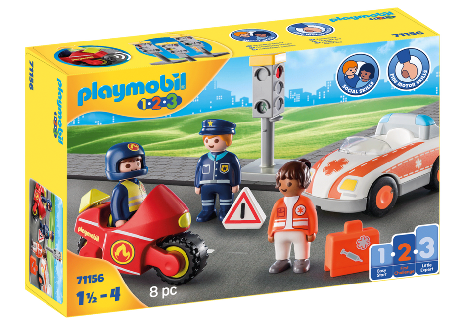 Playmobil 1•2•3 71156 - Everyday Heroes