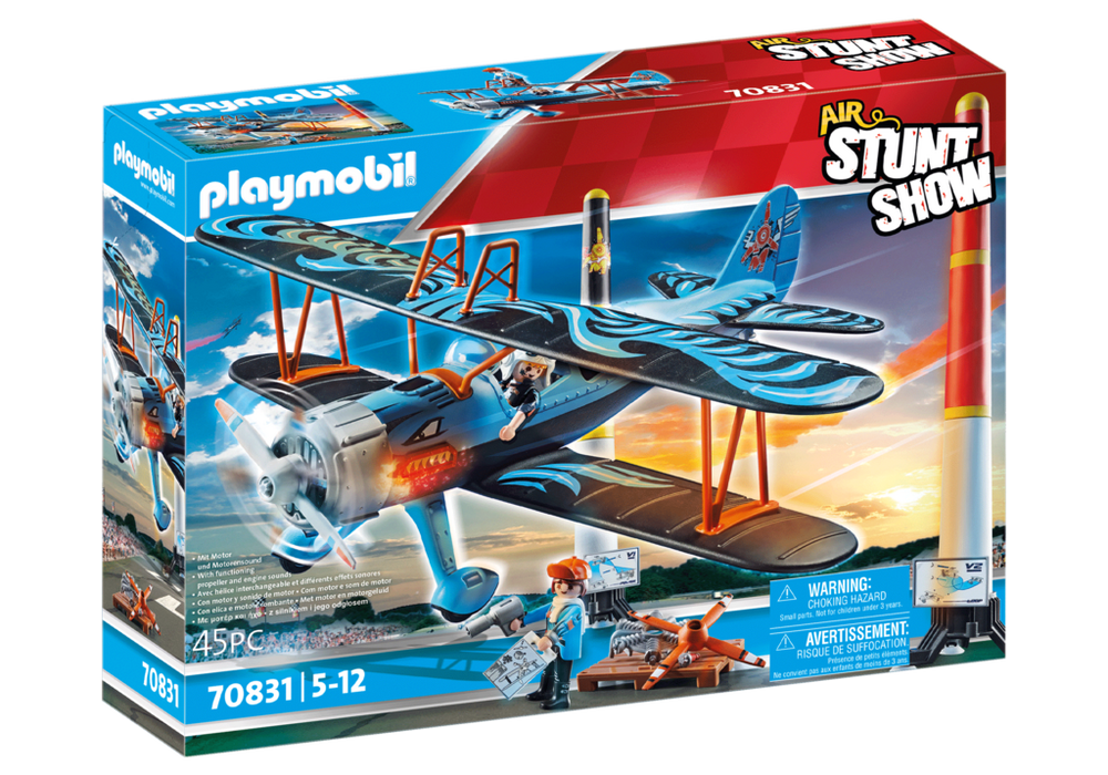 Playmobil Air Stunt Show 70831 - Phoenix Biplane