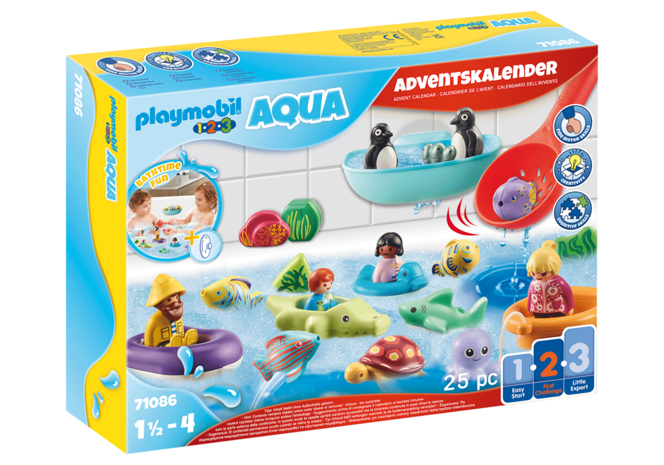 Playmobil Advent Calendar 71086 - 1•2•3 Bathtime Fun
