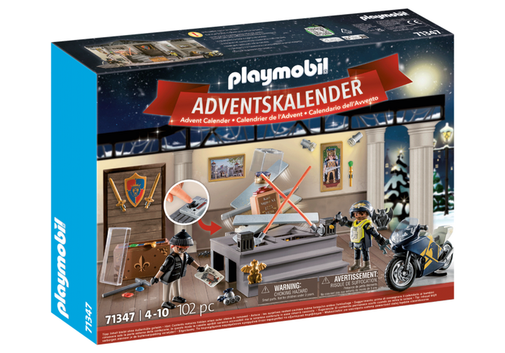 Playmobil Advent Calendar 71347 - Police Museum Theft