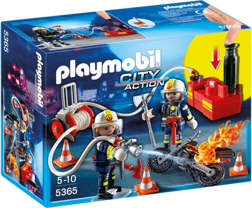 Playmobil City Action 5365 - Firefighters with Water Pump