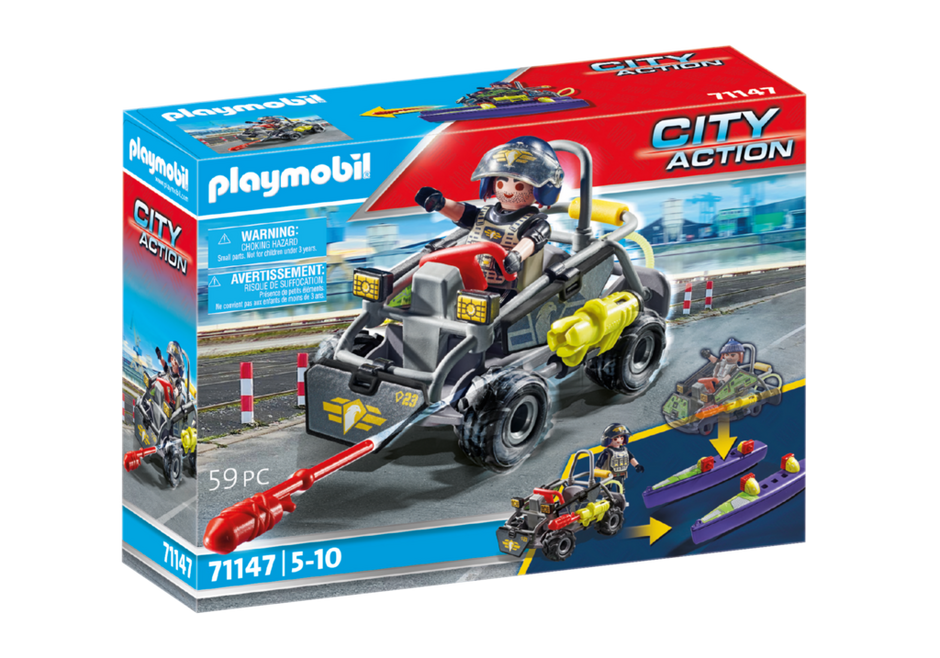 Playmobil City Aciton 71147 - Multi Terrain Quad