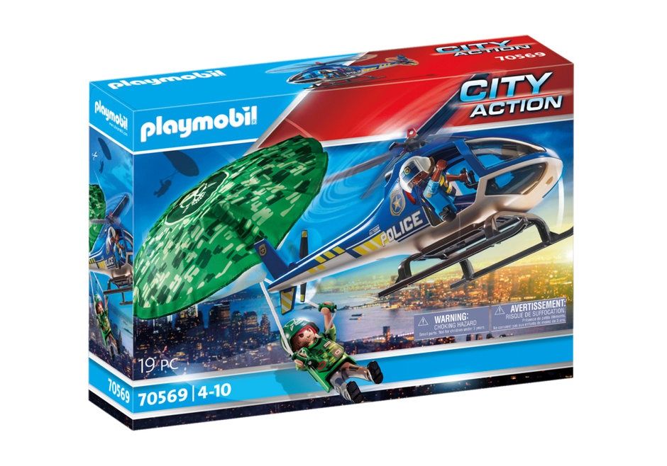 Playmobil City Action 70569 -  Police Parachute Search