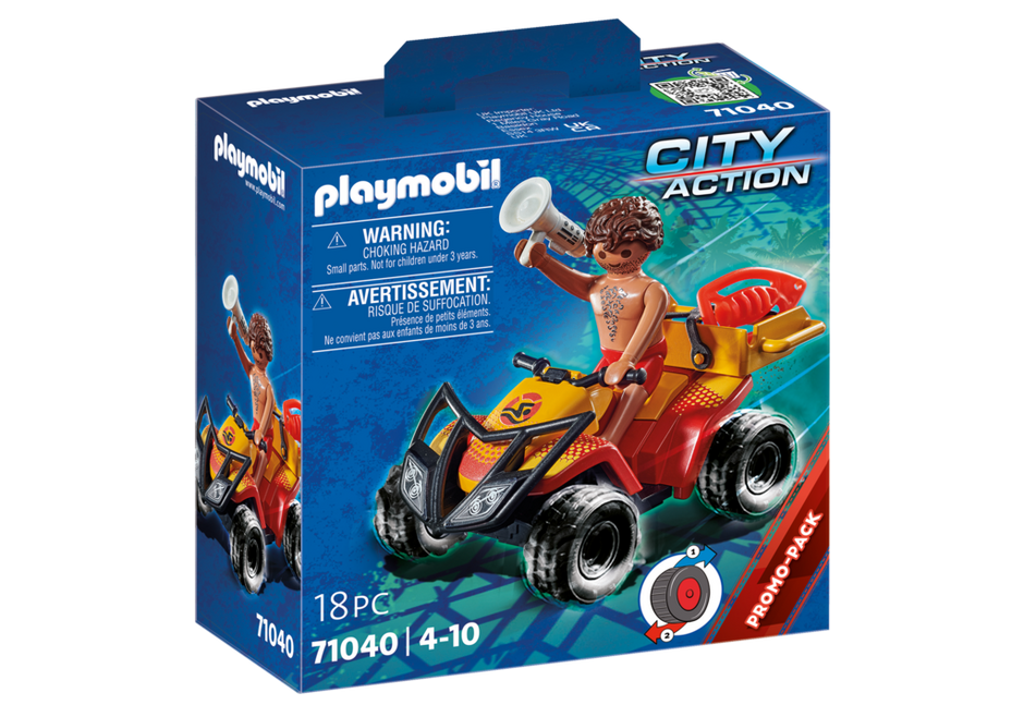 Playmobil City Action 71040 - Beach Patrol Quad