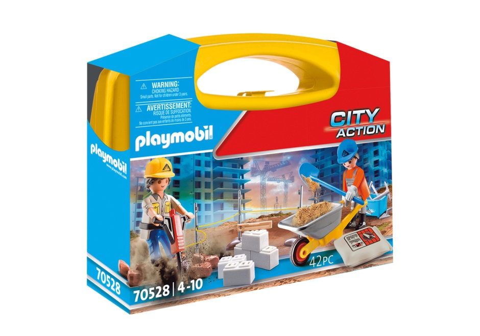 Playmobil City Action 70528 - Construction Site Carry Case