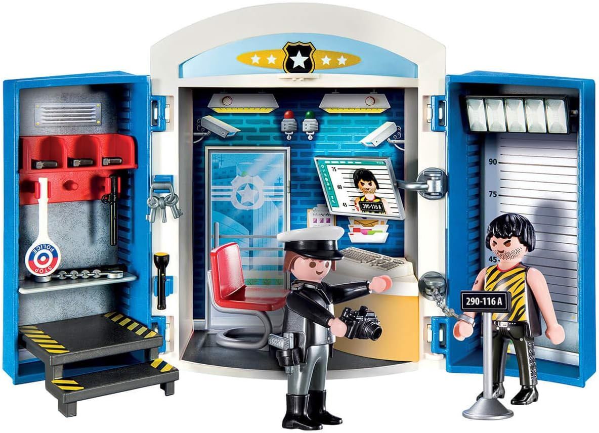Playmobil City Action 9111 - Police Station Play Box