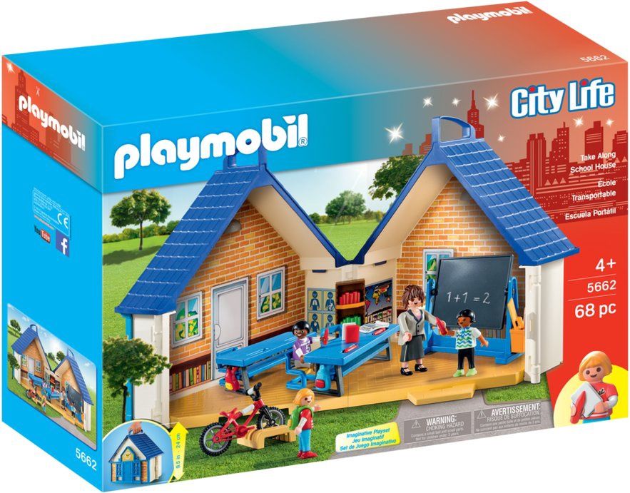 Playmobil City Life 5662 - Take Along School House
