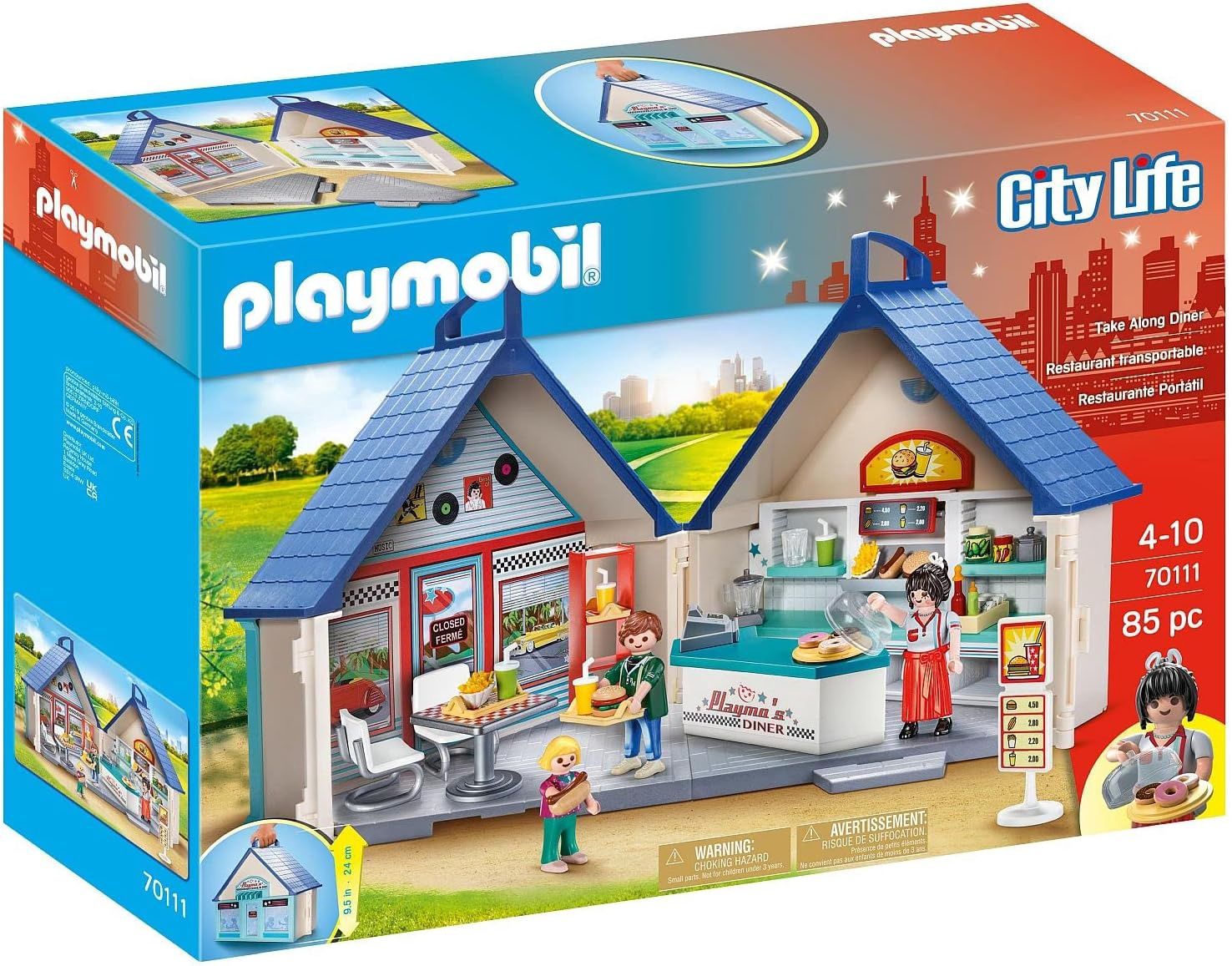 Playmobil City Life 70111 - Take Along Diner