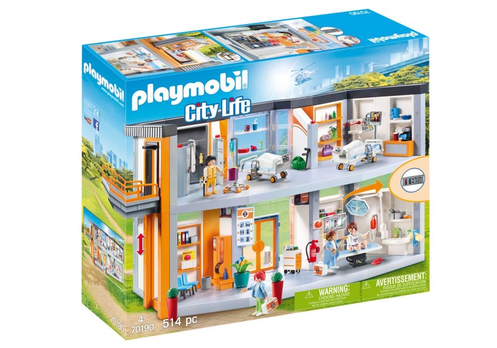 Playmobil City Life 70190 - Large Hospital