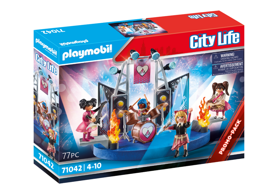 Playmobil City Life 71042 - Music Band