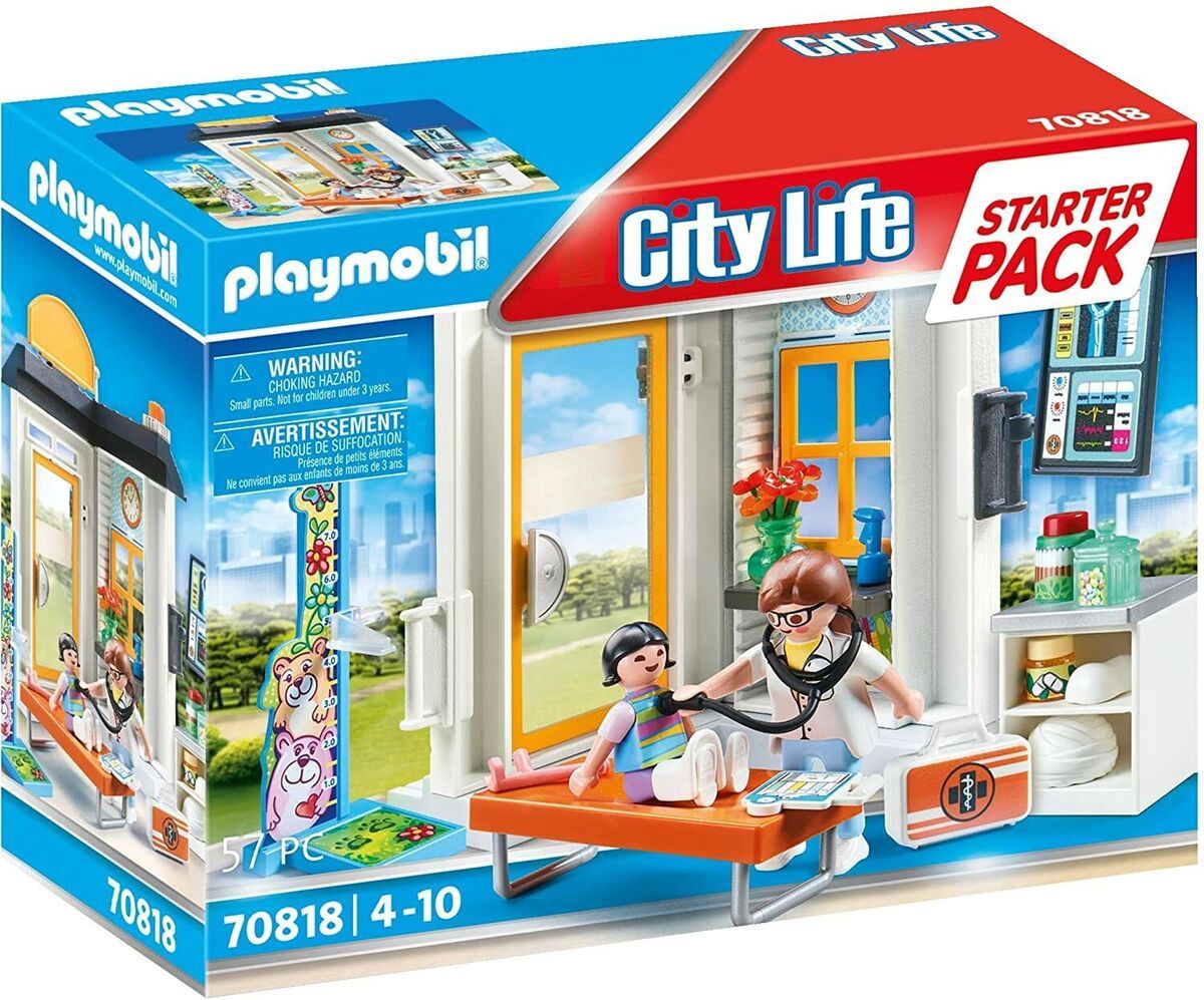 Playmobil City Life 70818 - Pediatrician Starter Pack