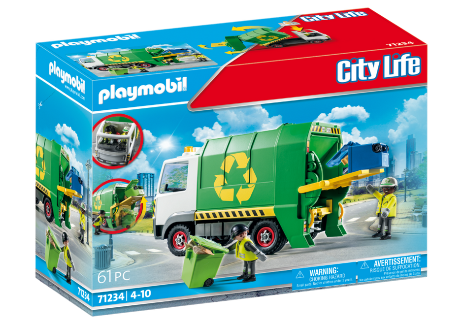 Playmobil City Life 71234 - Recycling Truck