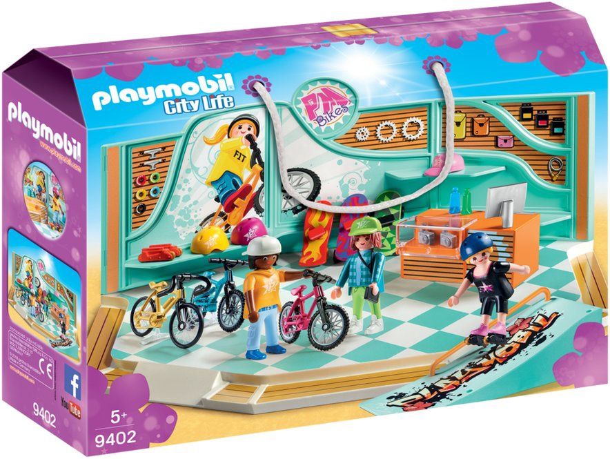 Playmobil City Life 9402 - Bike and Skate Shop