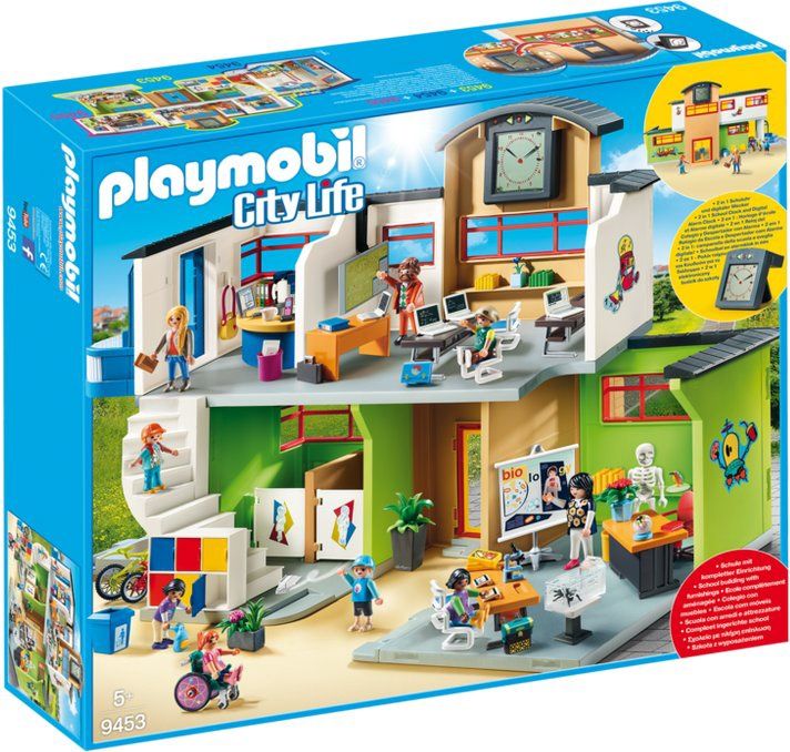 Playmobil City Life 9453 - Furnished School Building