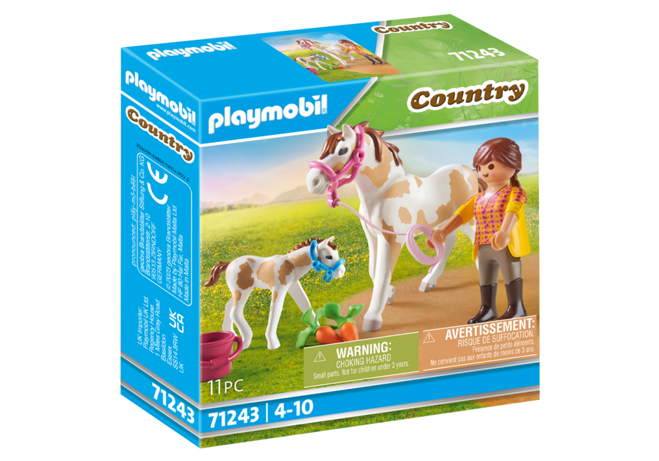 Playmobil Country 71243- Horse with Foal
