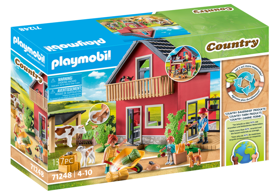 Playmobil Country 71248 - Farmhouse with Outdoor Area