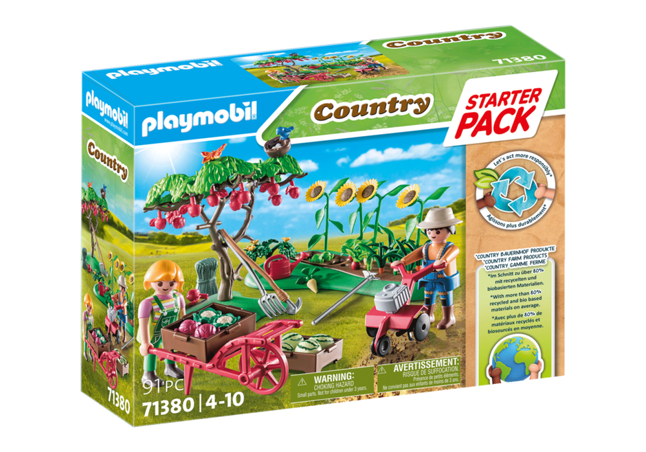 Playmobil Country 71380 - Vegetable Garden Starter Pack