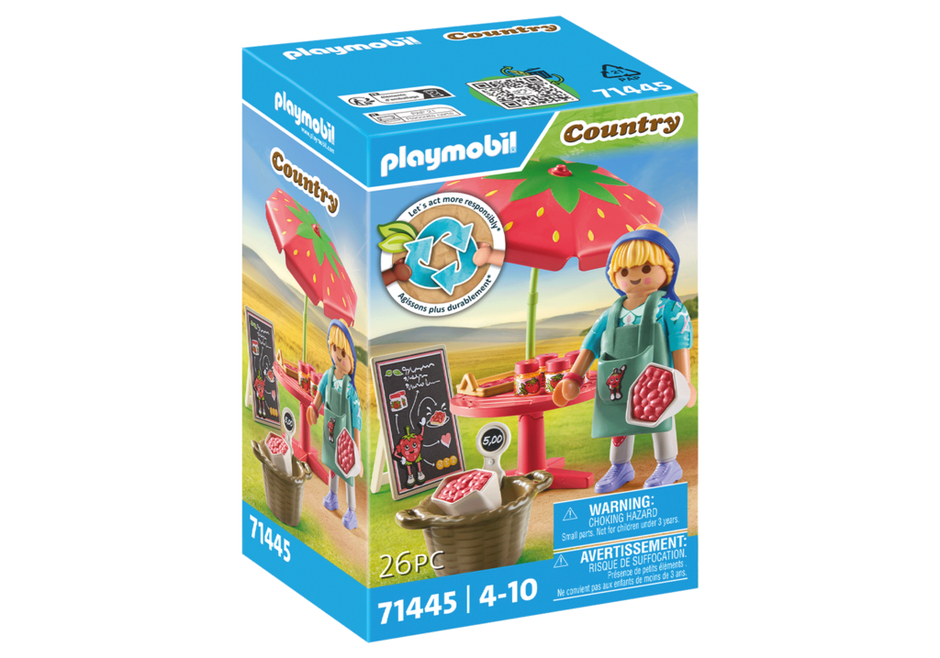 Playmobil Country 71445 - Homemade Strawberry Jam Stall