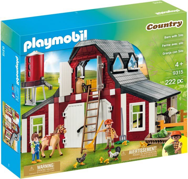 Playmobil Country 9315 - Barn with Silo