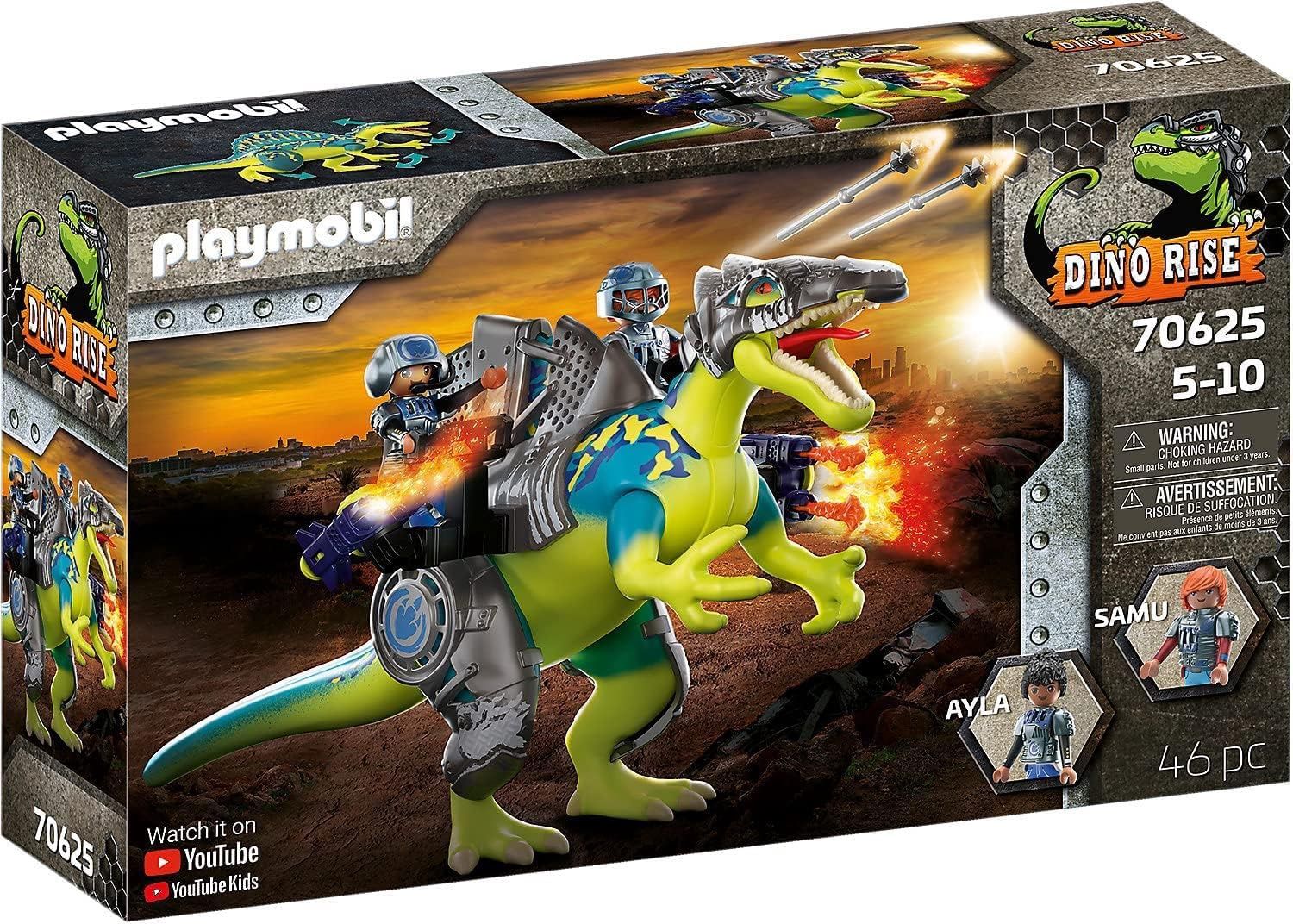 Playmobil Dino Rise 70625 - Spinosaurus: Double Defense Power