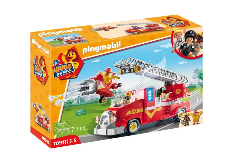 Playmobil DUCK ON CALL 70911 - Fire Rescue Truck